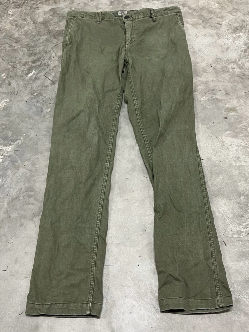 Faherty Olive Green Chinos